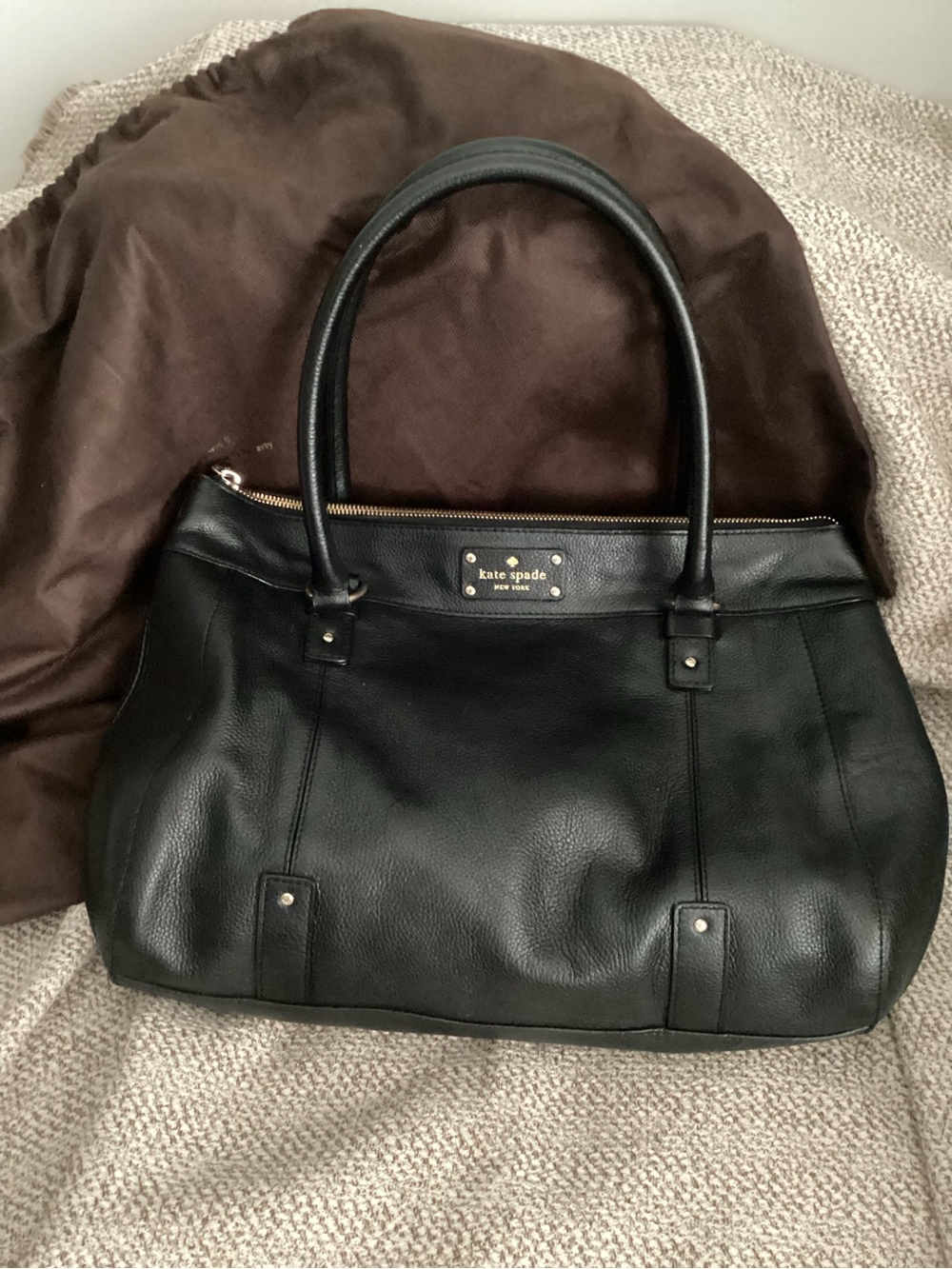Kate Spade Pebbled Leather Tote Bag